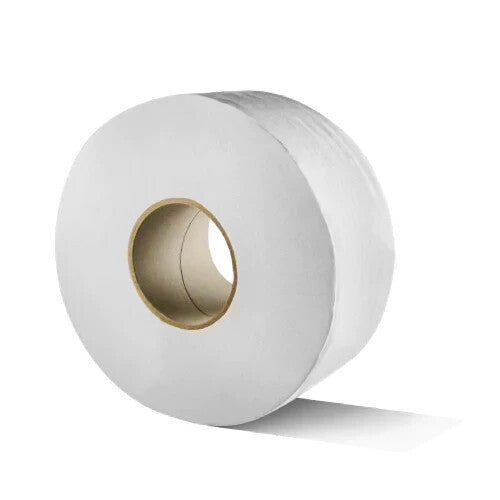 9" 2-Ply Jumbo Tissue Rolls - Case of 12 rolls